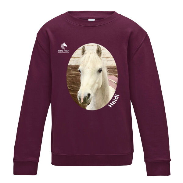 RIDE HIGH PONIES - KIDS T - RH Copy of AWDIS Kids Sweat. Thumbnail